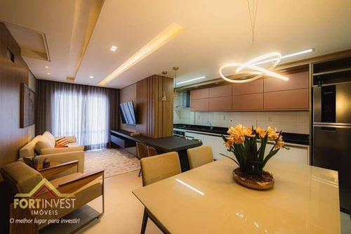 Imagem 2 de 30 de Apartamento Com 2 Dormitórios À Venda, 88 M² Por R$ 722.260,00 - Maracanã - Praia Grande/sp - Ap4470