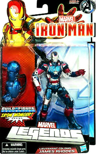 Marvel Legends Avengers Ironman Leutenant C. James Rhodes
