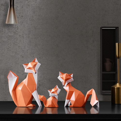 Figuras Geométricas Modernas Estatuas De Animales S