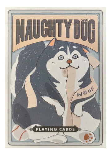 Baraja Naipe Inglés Naughty Dog By 808 Magic Card Company
