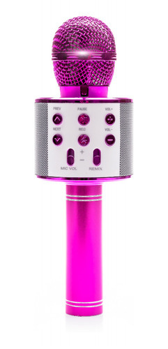 Microfono Inalambrico Karaoke Bluetooth Recargable Fiestas 