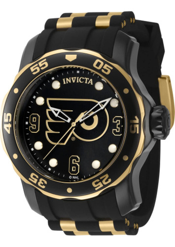Reloj Invicta Nhl Philadelphia Flyers Para Hombre Con Esfera