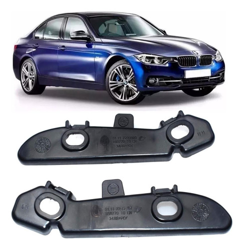 Par Guia Suporte Inferior Paralama Bmw 320i 328i 2013/2018