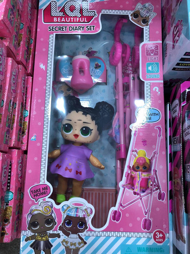 Muñeca Lol Coché Tetero Paseo Niñas Barbies Surprise