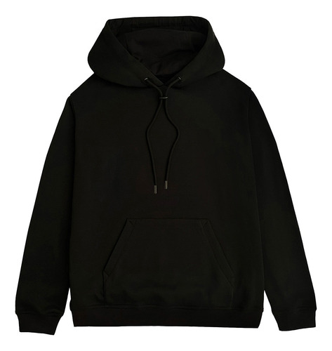 Buzo Saco Hoodie Con Capota En Algodón Unisex