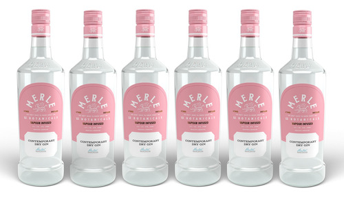 Gin Merle London Dry 750 Ml. Caja X 6 Unidades