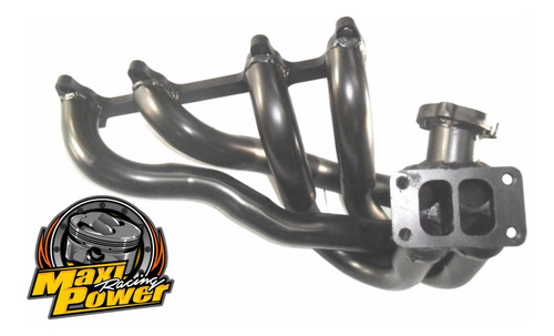 Imagem 3 de 3 de Coletor Escape Chevette Ap Turbo Motor Deitado Tubular Aço
