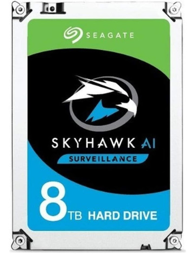 Disco Duro Interno Seagate Skyhawk Ai Surveillance 3.5  8tb