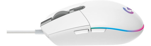 Mouse gamer de juego Logitech G Series Lightsync G203 blanco