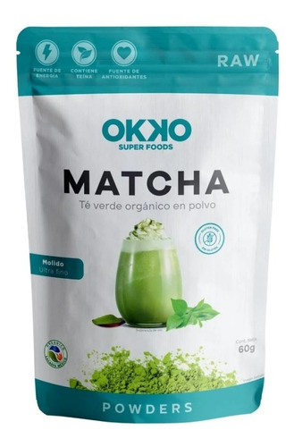 Okko Matcha Orgánica 60 Gr.