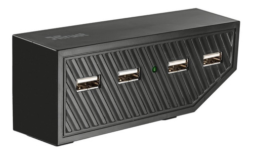 Hub Usb Trust Gxt 217 Para Xbox One - 4 Puertos Color Negro