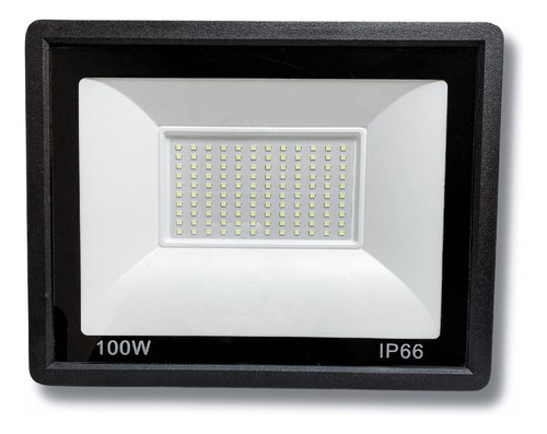 Refletor Holofote Led Smd 100w Bivolt 6000k Potência Real