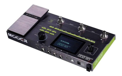 Imagen 3 de 3 de Pedal de efecto Mooer GE200 plateado