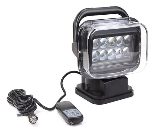 Reflector Led 50w Vehiculos 12vdc Base Magnetica C/remoto