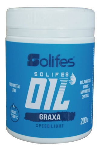 Imagen 1 de 3 de Grasa Solifes Speed Light 200 Gramos Bicicletas