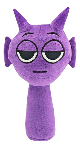 Sprunki Durple Plush Doll Toy Gift For Kids 25cm
