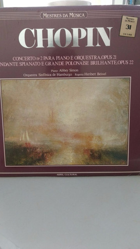 Imagem 1 de 1 de Lp Vinil Chopin Concerto Nº2
