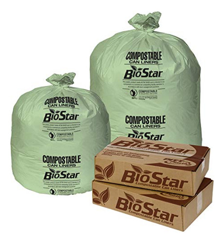 Pitt Plastics Biostar Compostable 40 X 46 Rollo De Revestim