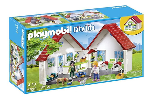 Playmobil 5633 City Life Maletin Tienda De Mascotas