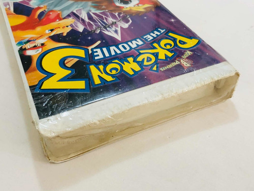 Antiga Fita Vhs Pokémon Exclusiva Lacrada