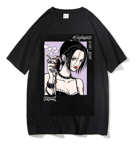 Polera Holgada Punk Gótico Harajuku Coreana, Emo, Aestherics