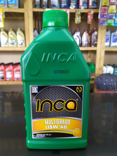Aceite Inca Multigrado 15w-40 Mineral
