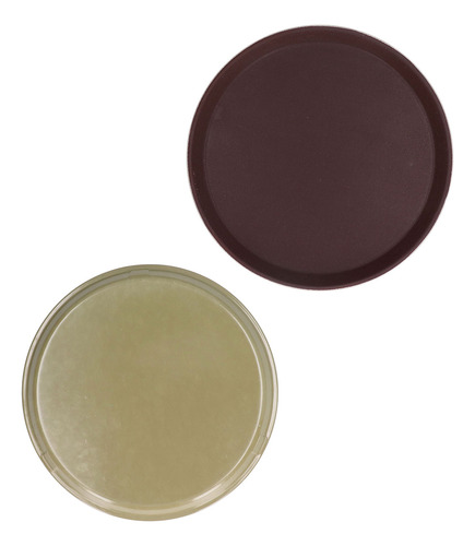 Bandeja Redonda Para Servir Templada De 40 Cm (redonda) De G