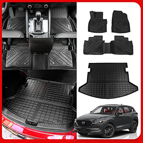 Xmatssy Fit Mazda Cx-5 Back Seat Cover Protector Tpe Cs5kq