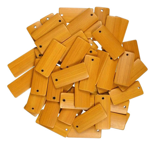 Etiquetas De Chips De Bambú Etiquetas De 4,5 Cm X 2 Cm