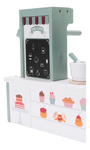 Set De Café Para Niños Pequeños, Máquina De Juego De Rol De