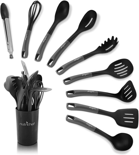 Cucharones Juego De 10 Utensilios Cocina Nutrichef Ncutl10bd