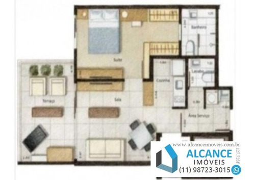 Imagem 8 de 24 de Apartamento Com 1 Quarto À Venda - Itaim Bibi - São Paulo/sp - Ap00180 - 34253950
