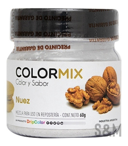 Colorante En Polvo Gourmet Nuez