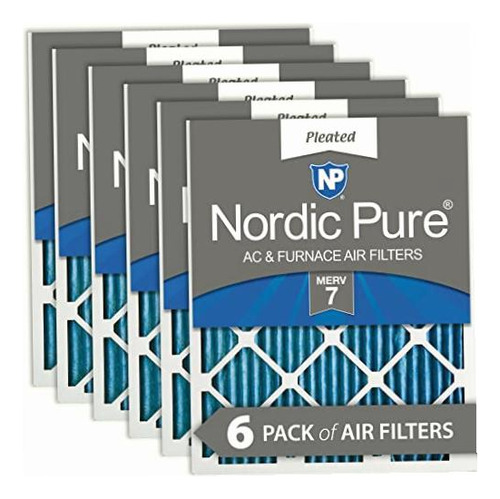Nordic Pure Merv 7 Filtro Plisado Ac Para Muebles, Caja De