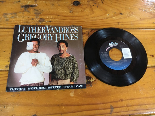 Luther Vandross Gregory Hines Usa Vinilo Simple 7 Disco Funk