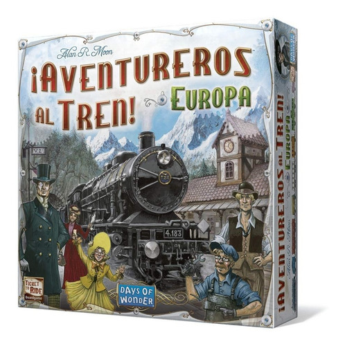Juego De Mesa Aventureros Al Tren Europa Original