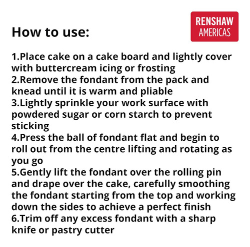 Fondant Listo Usar, Suave Y Fácil De Manejar, Preferid...