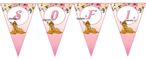 Kit Imprimible Express Personalizado - Bambi