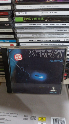 Joan Manuel Serrat - En Directo - Cd Made In Usa