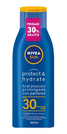 Protector Solar Nivea Sun Protect Hydrate Crema Fps30 400ml