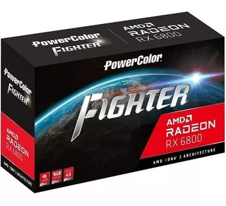 Tarjeta De Video Amd Powercolor Fighter Radeon Rx 6800
