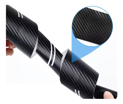 Cinta Protectora Genérica Fibra Accesorios Para Autos Varios Peugeott