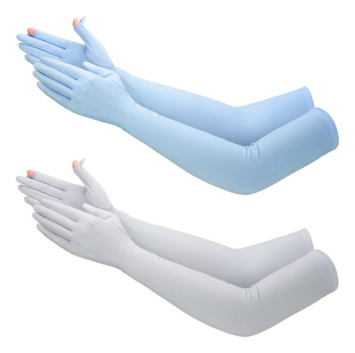 Guantes Sol Largos Uv Para Mujer, Cuantes Conducción 2023, 2