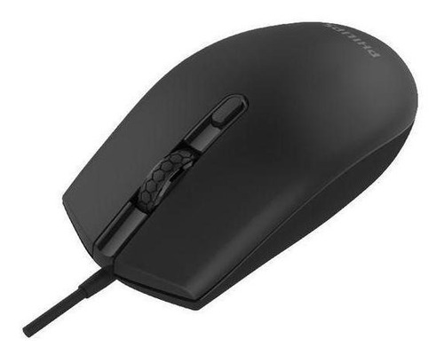 Mouse Óptico Pc Notebook Com Fio Philips