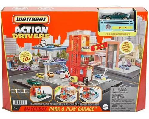 Estacionamiento para conductores Pista Matchbox Action Hbl60