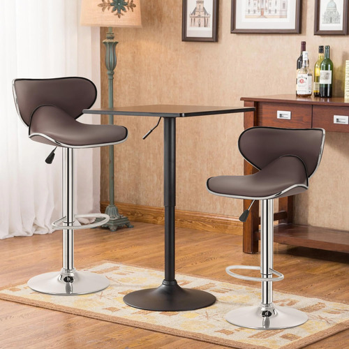 Sillas Giratorias Taburetes De Bar Y Modernas Ajustable De