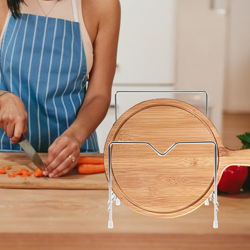 Nuevo Soporte For Tapa De Olla, Estante For Tabla De Cortar