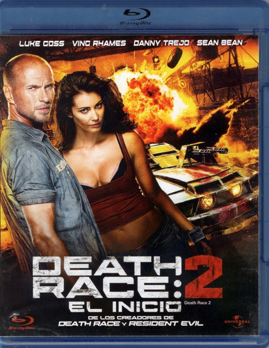 La Carrera De La Muerte 2 Death Race 2 Pelicula Blu-ray