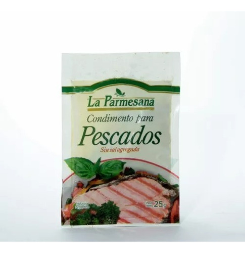 Pack De 10 Un. Condimento Para Pescado X 20grs La Parmesana
