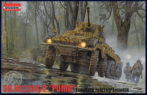 Roden 705 Schewerer Panzer Sd.kfz.234/2 1/72 Milouhobbies